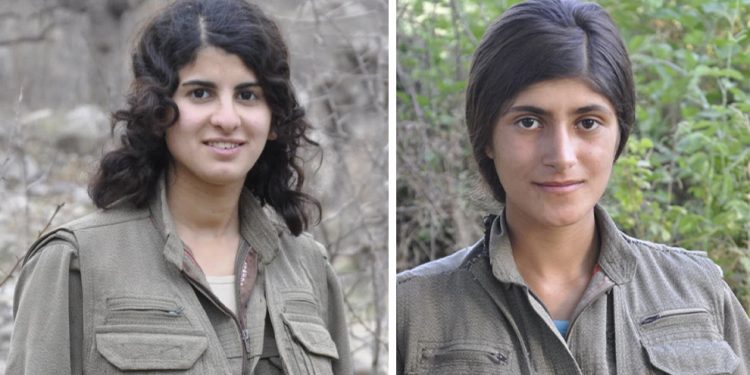 HPG Avaşin’de şehit düşen iki gerillayı andı