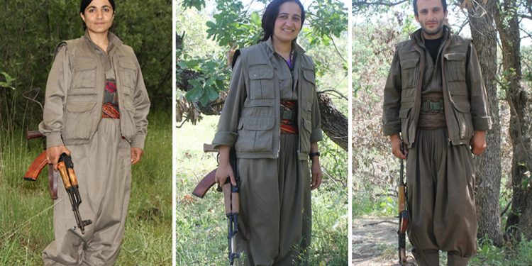 HPG Herekol’da şehit düşen 3 gerillanın kimlik bilgilerini açıkladı