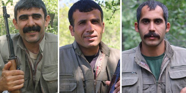 HPG, Semsûr’da şehit düşen 3 gerillanın kimliğini açıkladı