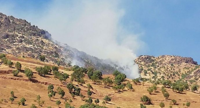 İşgalci TC Biradost alanını bombaladı