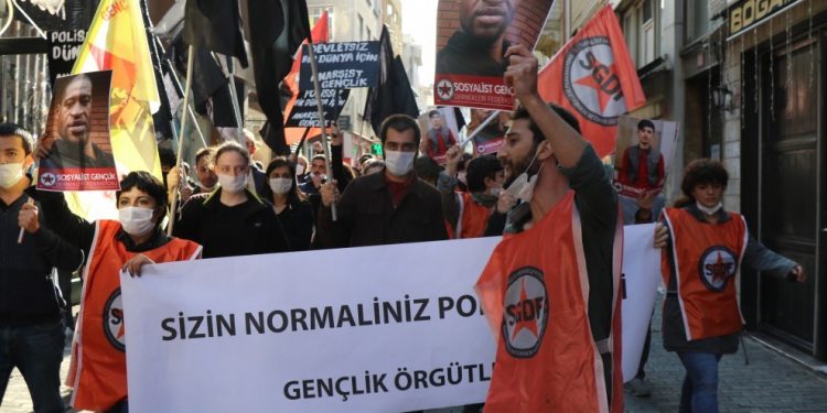 Faşist polis şiddetini protesto eden gençlere saldırı ve gözaltı