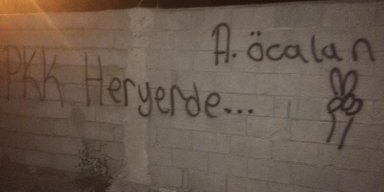 Wan’da şehit Kasım Engin anısına yazılama çalışması