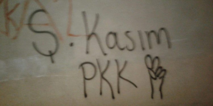 Wan’da şehit Kasım Engin anısına yazılama çalışması