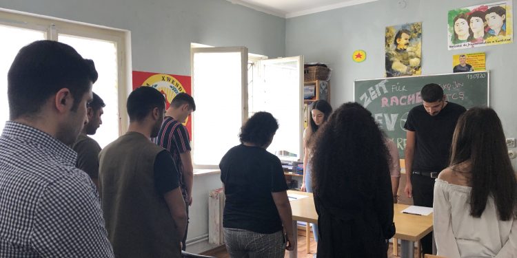 Bielefeld’de Şehit Barîn Kobanê Gençlik Komünü ilan edildi