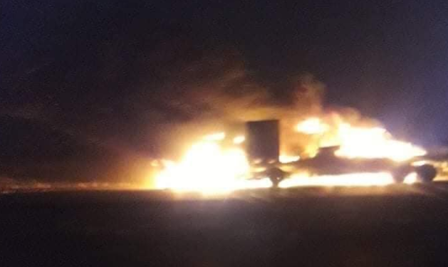 Irak’ta ABD’ye ait 3 araç ateşe verildi