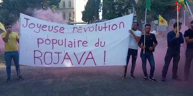 Fransa’da gençler ‘Bi Hev Re Serhildan’ hamlesini selamlıyor