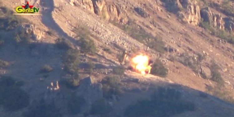 SON DAKİKA – Gerillalar Heftanîn’de vurdu: 1 kontra ve 1 asker cezalandırıldı