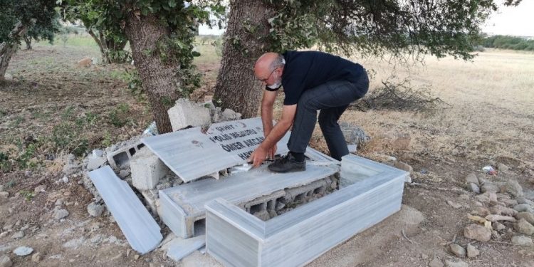 SON DAKİKA – Öfkeli Kürt Gençlerinden şehitlik saldırılarına karşı misilleme!