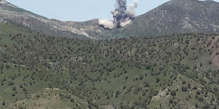 İşgalci Türk ordusu Şarbajar’ı bombaladı