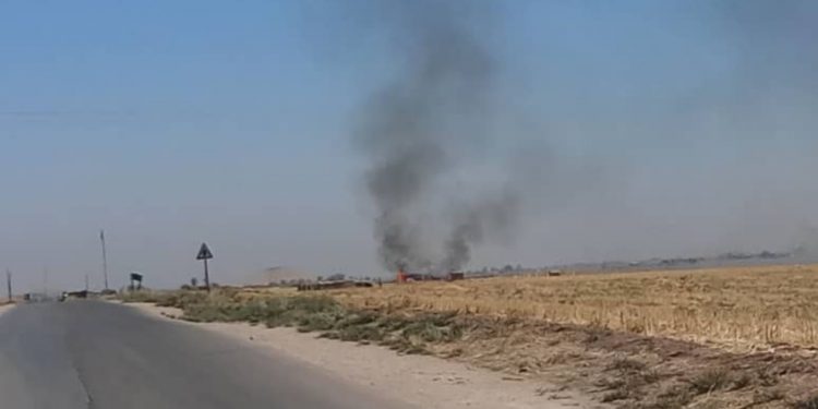 Savaş uçakları Suriye rejim güçlerinin askeri noktasını bombaladı