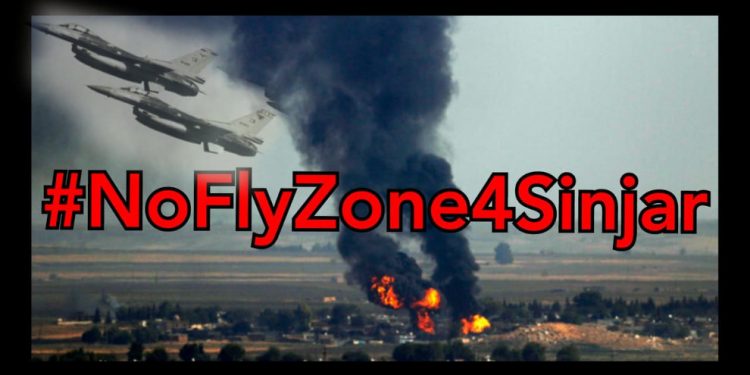 Şengal’e dönük saldırılara karşı sanal medyada hashtag çalışması