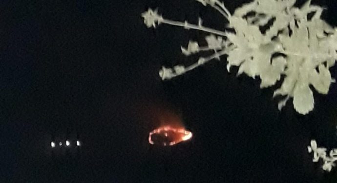 Cudi’de asker ateşi sonrasında yangın