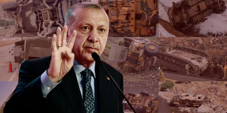 TC devletinin devrilen zırhlı araçları