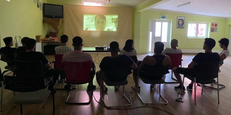 Avusturya’nın St.Pölten kentinde 14 Temmuz filmi izlendi