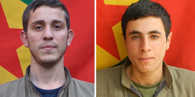 HPG şehit düşen üç gerillayı andı