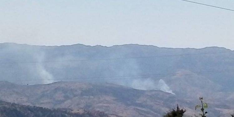 Cudi Dağı’nda tekrar yangın çıktı