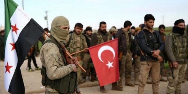 Efrin’de çetelerden oluşan ‘Azerbaycan kampı’