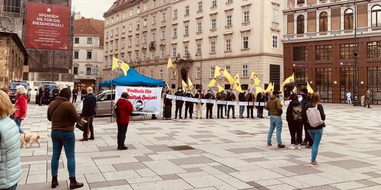Viyana’da “Öcalan’a Özgürlük” eylemi