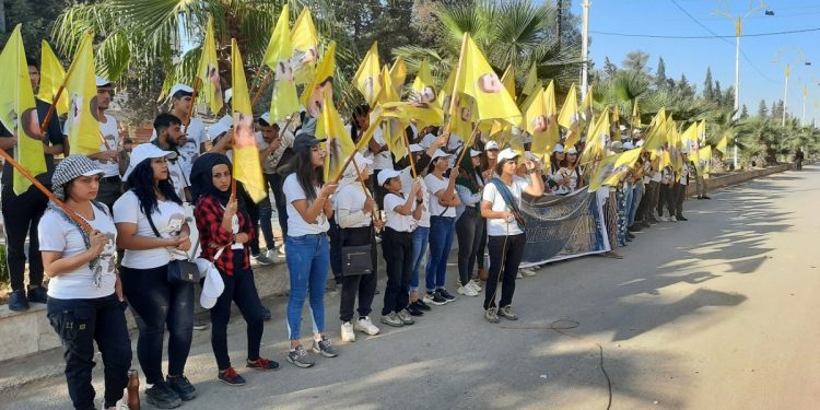 Rojava gençliğinin uzun yürüyüşünün 2. günü başladı