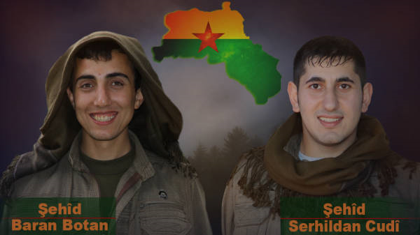 HPG Botan’da şehit düşen iki gerillanın kimliğini açıkladı