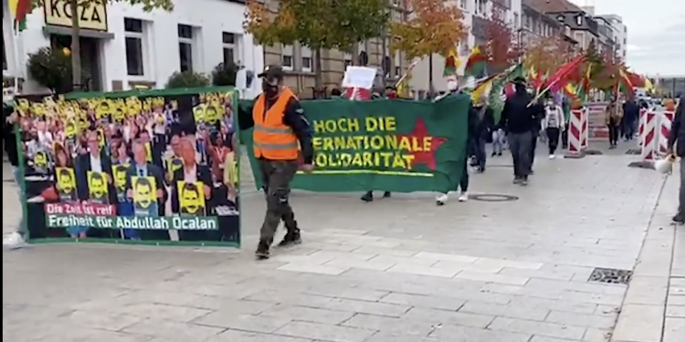Mannheim’de “Öcalan’a Özgürlük” yürüyüşü