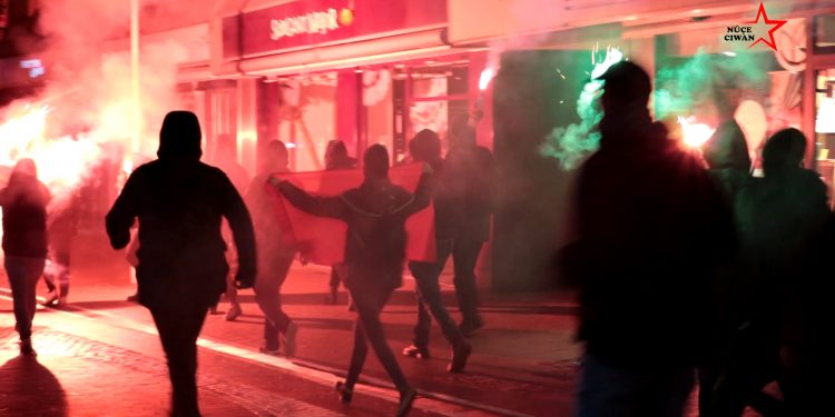 Mainz’de gençlerden devletlerarası komploya karşı bir dizi eylem