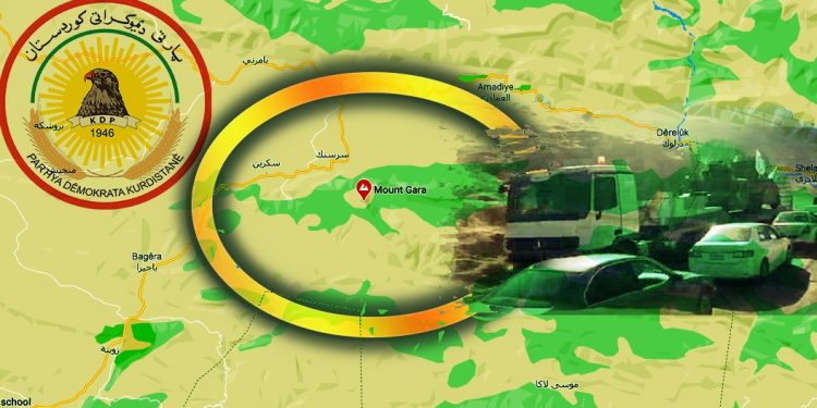 Özel – Mensur Barzani’ye bağlı çetelerin nokta kurdukları alanlar