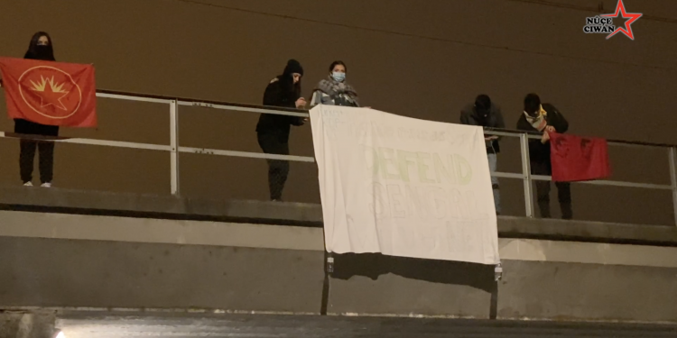 Solothurn’da gençlerden eylem: Şengal’i Savun!