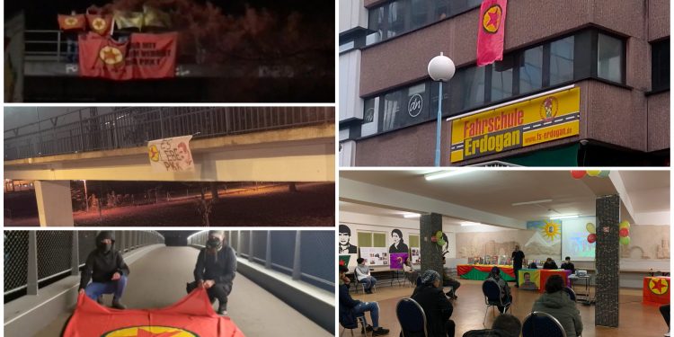 Almanya’nın birçok şehrinde 43’ncü PKK yılı coşkuyla kutlandı