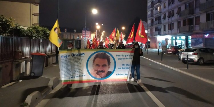 Villiers Le Bel’de Şengal için kesintisiz gençlik eylemi