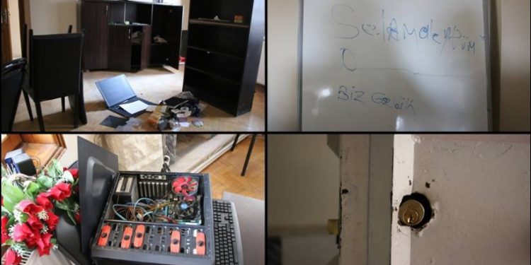 İşgalci polis çetelerinden ”Biz geldik” mesajı