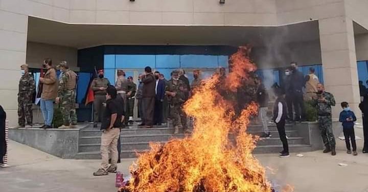 Hewlêr’de KDP’ye yardım kampanyası tepkisi