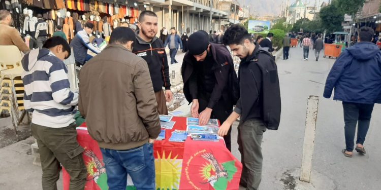 Başûr gençliğinden KDP ihanetine karşı stand