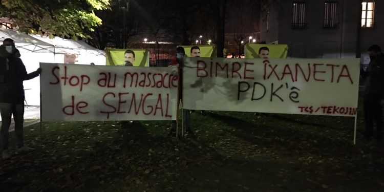 Paris’te gençler kararlı: “Şengal halkına fermana izin vermeyeceğiz”