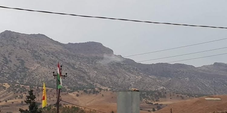 İşgalci Türk devleti Zaxo’nun Derkarê alanını bombaladı