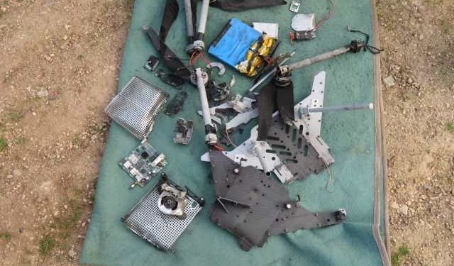 İşgalci TC devletine ait İHA saldıracağı esnada düştü