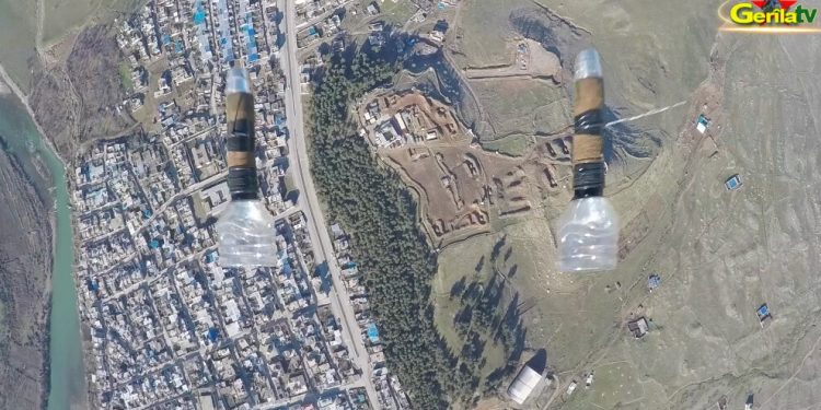 SON DAKİKA – HPG, Türk üssünü havadan vurduğu görüntüleri yayınladı