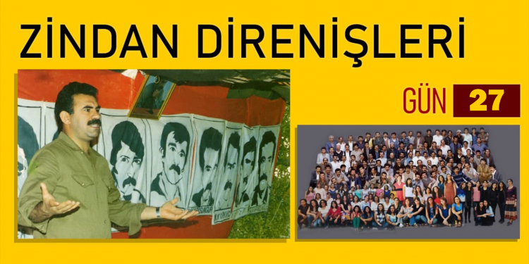 Tecride karşı zindanların direnişi 27. gününde