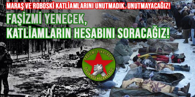 HBDH: Maraş ve Roboski katliamlarını unutmadık unutmayacağız!