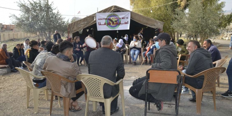 Şengal Halkı: ”Hepimiz Asayişiz” Eylemi 59. gününde