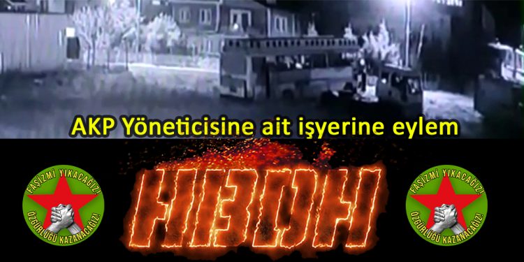 HBDH Milisleri’nden AKP yöneticisine eylem