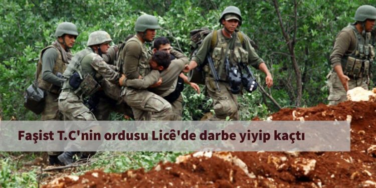 Faşist T.C’nin ordusu Licê’de gerilladan darbe yiyip kaçtı