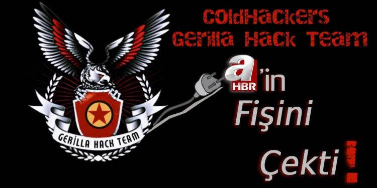 ColdHackers ve Gerilla Hack Team’den A Haber’e siber saldırı
