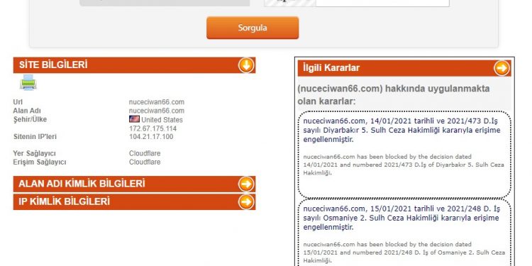 Türk mahkemelerin tek derdi Nuçe Ciwan: nuceciwan67.com yayında