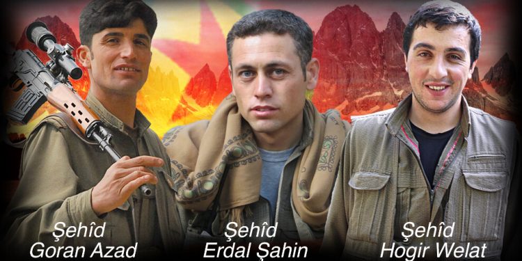 HPG: Goran, Erdal ve Hogır yoldaşlarımızı Saygıyla Anıyoruz