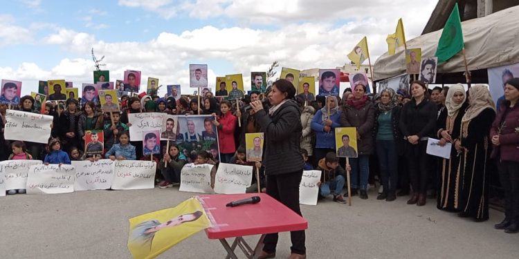 Şehba’da Efrîn’in işgal edilişinin 3’üncü yıldönümü protesto edildi