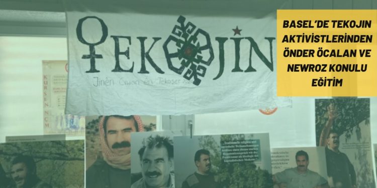 Basel’de TekoJIN aktivistlerinden Önder Öcalan ve Newroz konulu eğitim