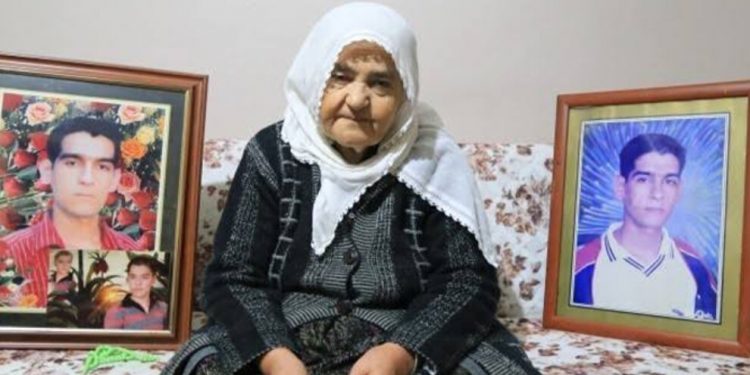 Fedai eylemci Veysi Kaya’nın annesi Fatime Kaya