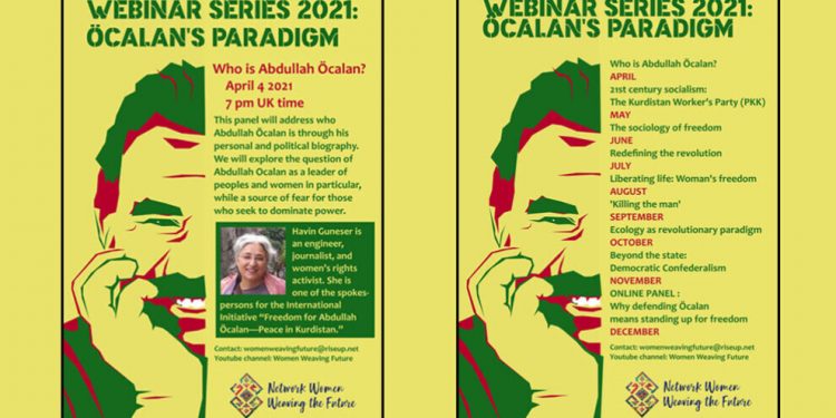 Halklar Önderi Abdullah Öcalan’ı anlatan web seminerler serisi başlıyor