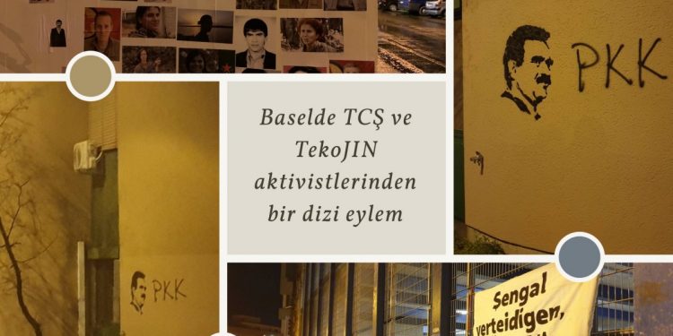 Basel’de TCŞ ve TekoJIN aktivistlerinden bir dizi eylem – YENİLENDİ